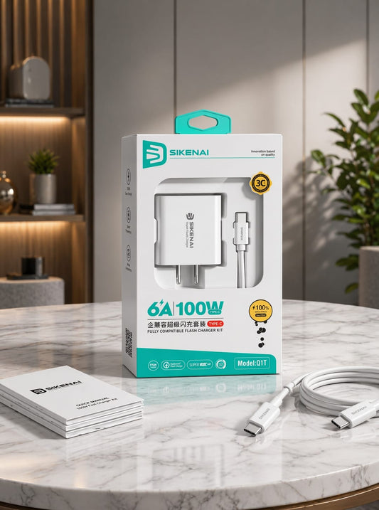 SIKENAI 100W 6A Super Fast Charger
