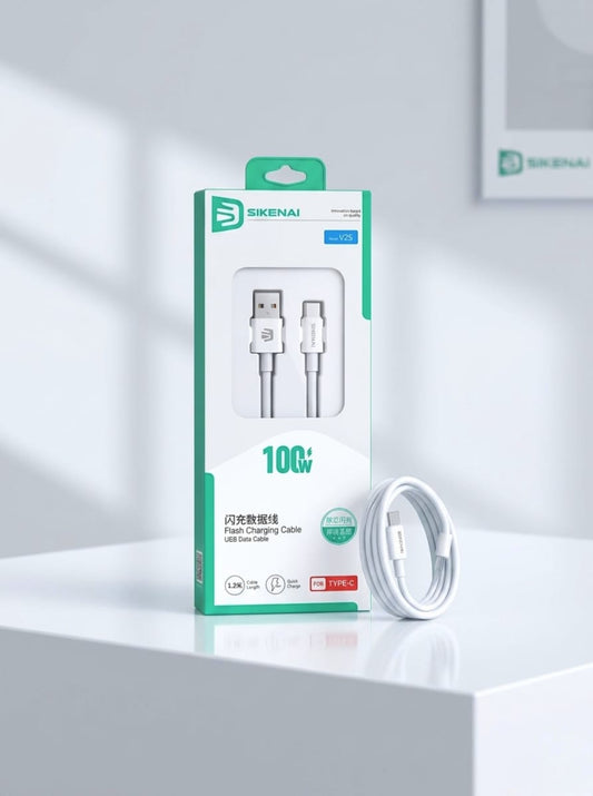 SIKENAI 100W Fast Charging Type-C Cable