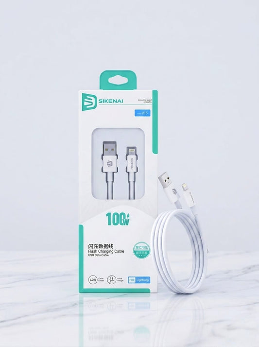 SIKENAI 100W Fast Charging Lightning Cable For Mac Book