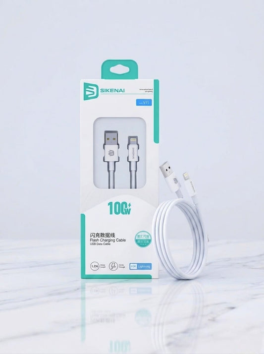 SIKENAI 100W Fast Charging Lightning Cable