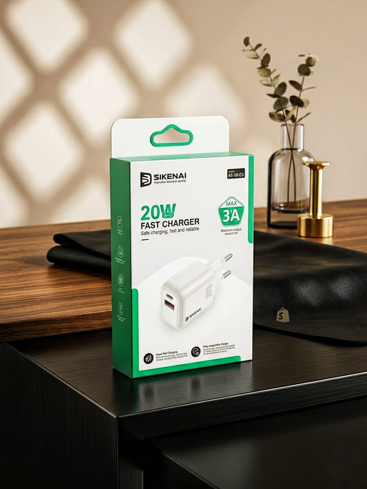 SIKENAI 20W Dual Port Adapter