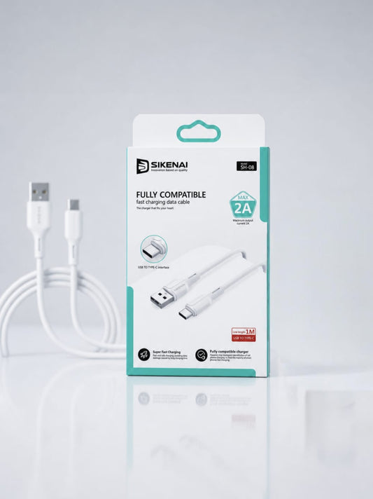 SIKENAI 2A Fast Charging USB to Type-C Cable