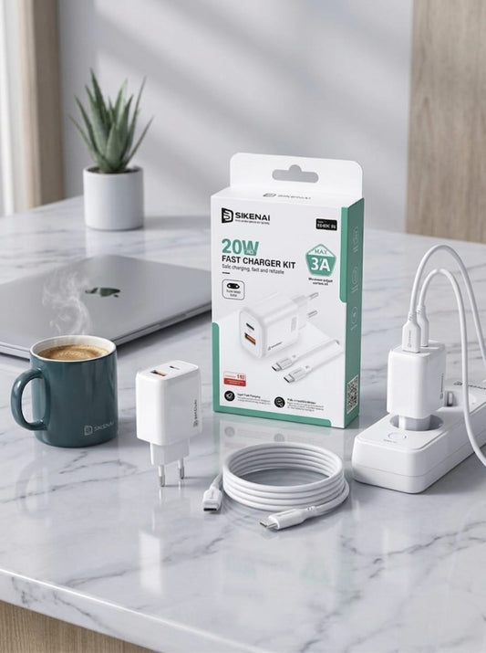 SIKENAI 20W Dual Port Fast Charger